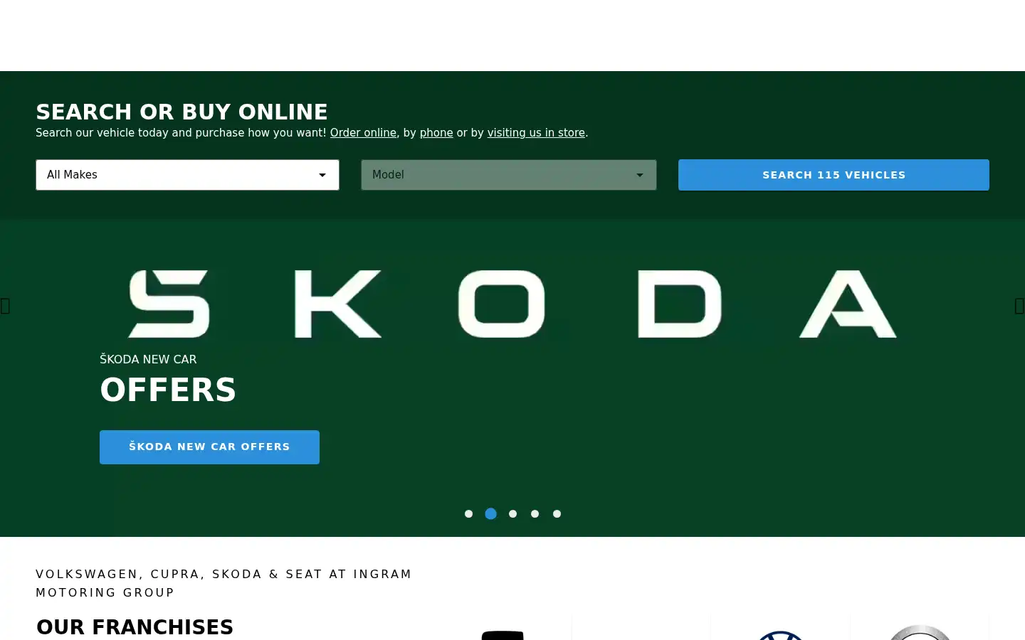 Screenshot of driveingram.com