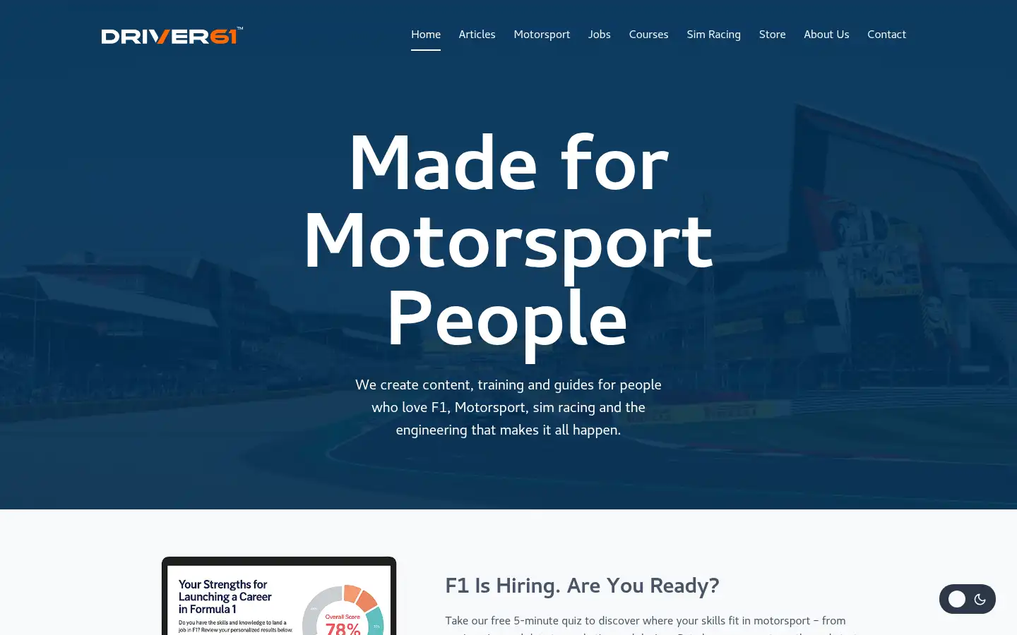 Screenshot of driver61.com