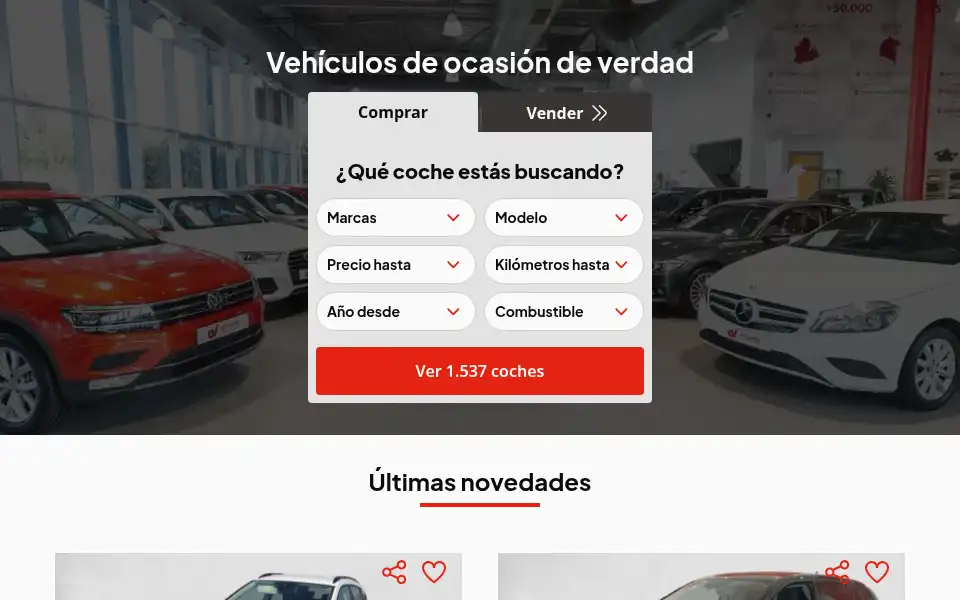 Screenshot of driveris.es