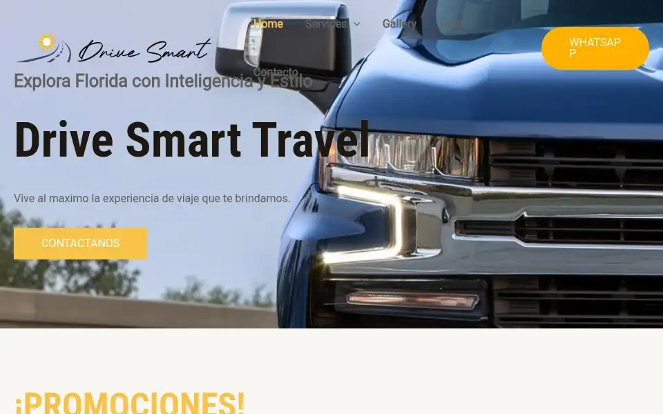 Screenshot of drivesmarttravel.com