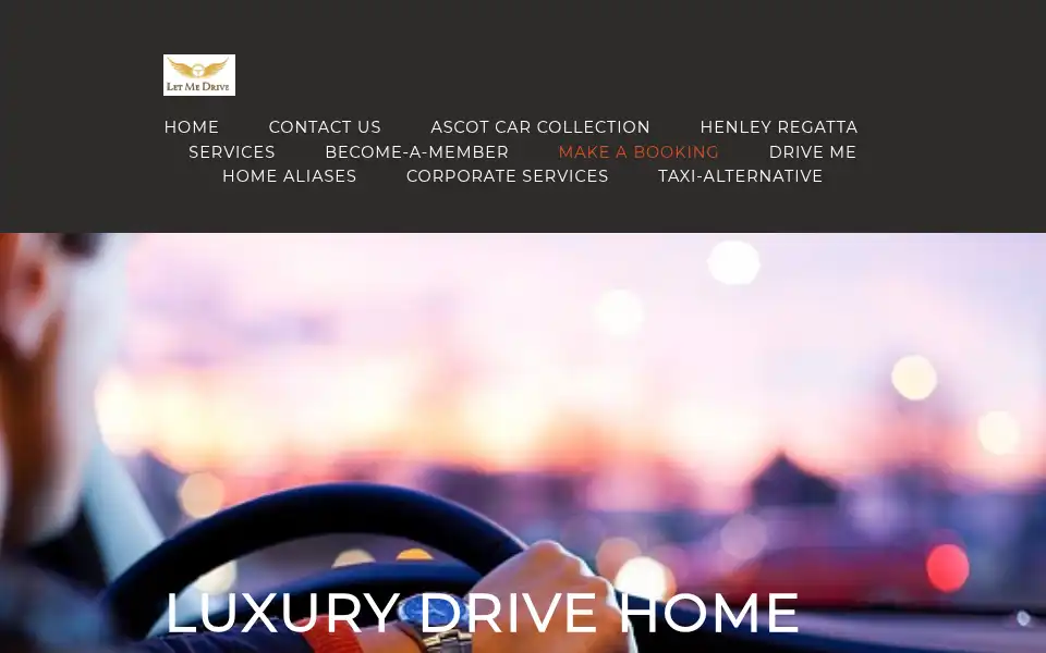 Screenshot of driveuhome.co.uk