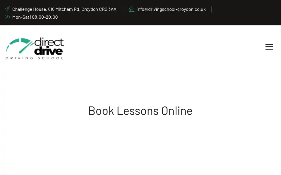 Screenshot of drivingschool-croydon.co.uk