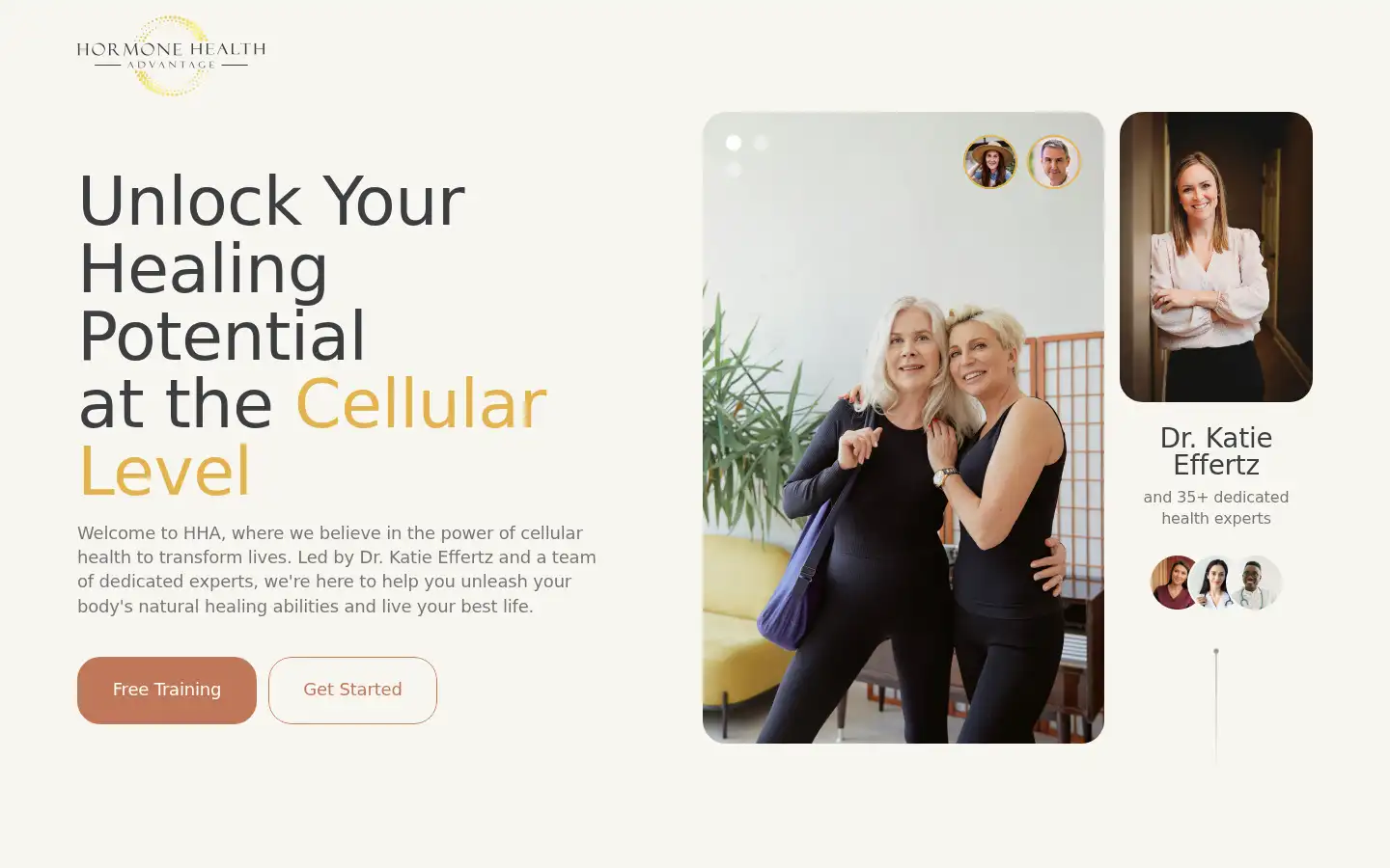 Screenshot of drkatieeffertz.com