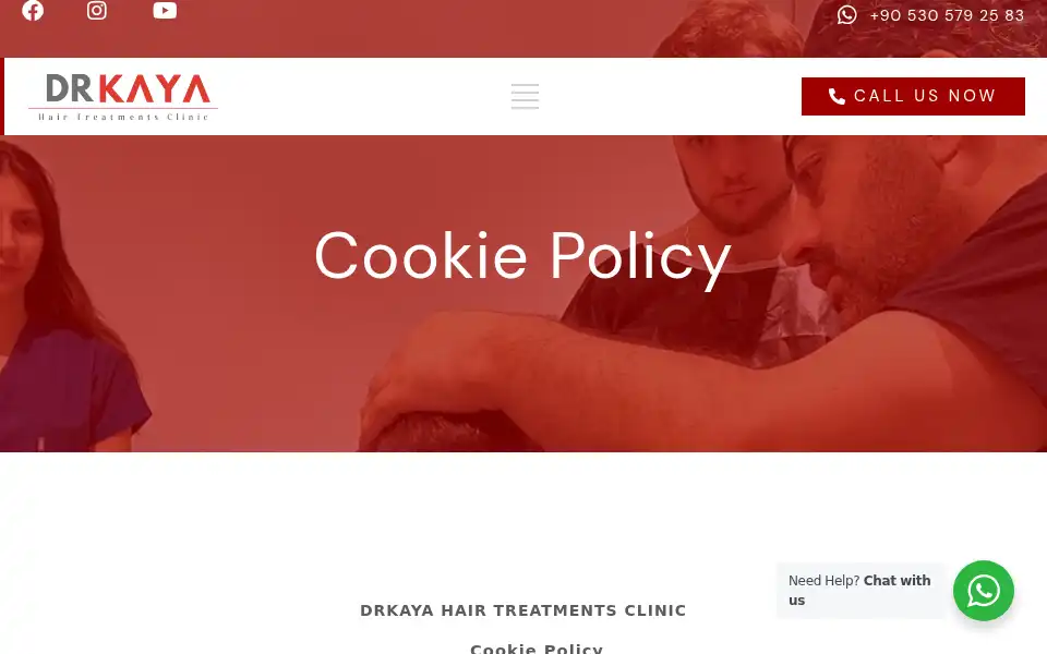 Screenshot of drkaya.net