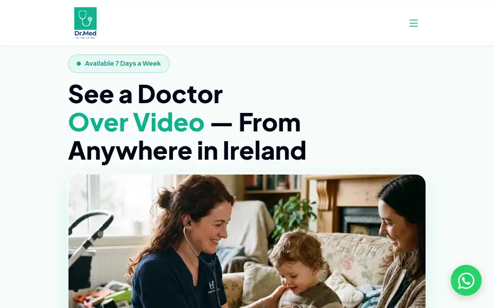Screenshot of drmed.ie