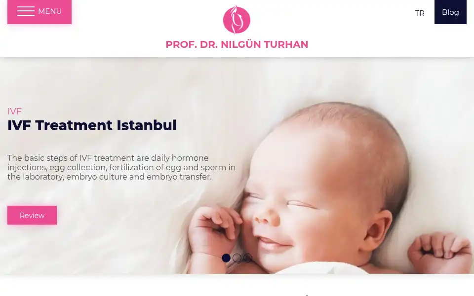 Screenshot of drnilgunturhan.com