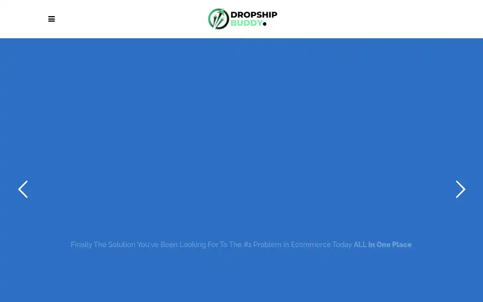 Screenshot of dropshipbuddy.in