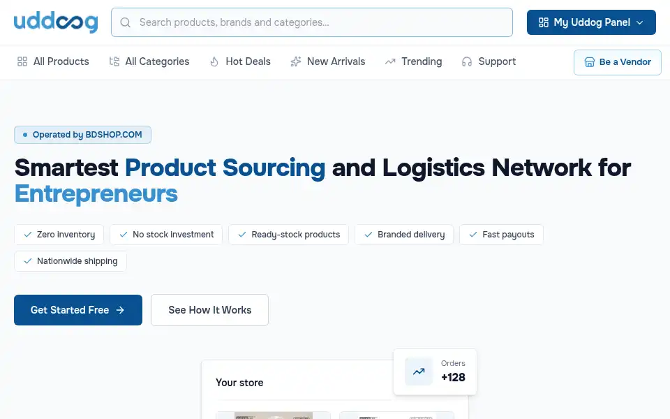 Screenshot of dropshop.com.bd