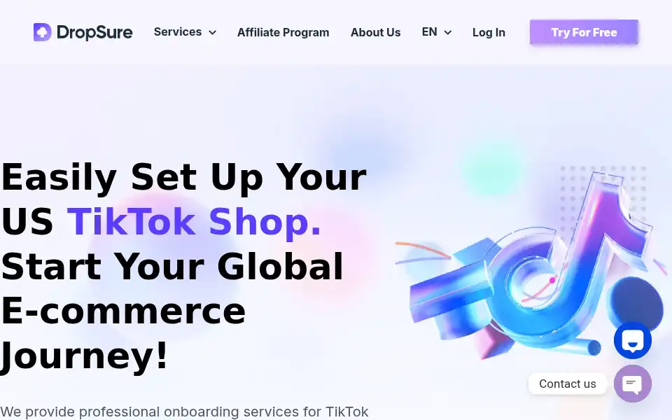 Screenshot of dropsure.com