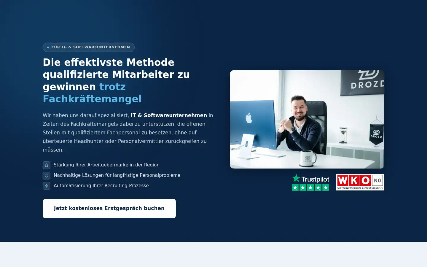 Screenshot of drozd.at