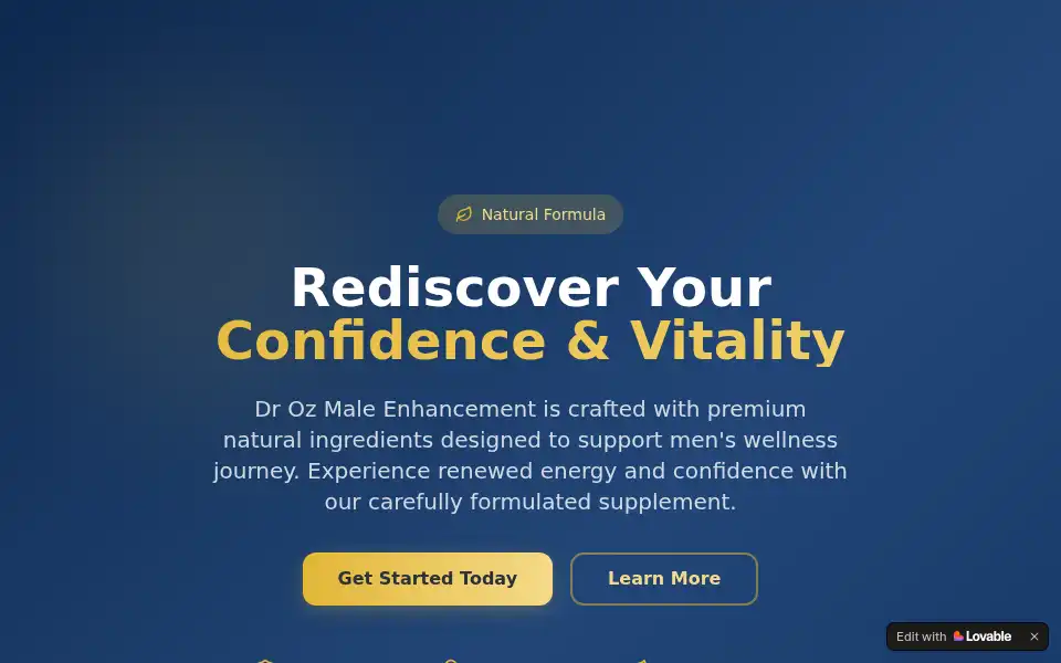 Screenshot of drozmale.lovable.app