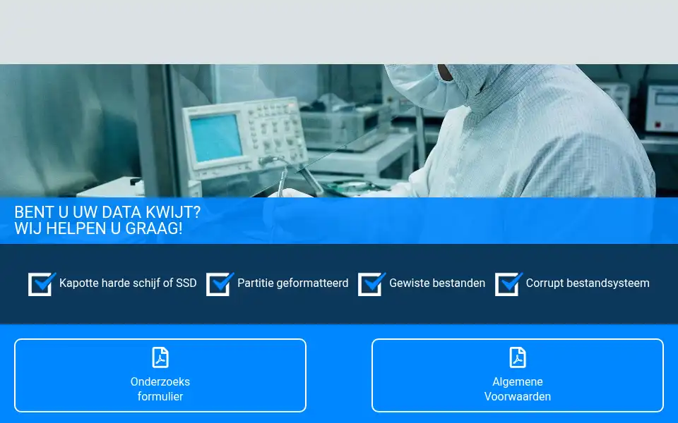 Screenshot of drsrecovery.nl