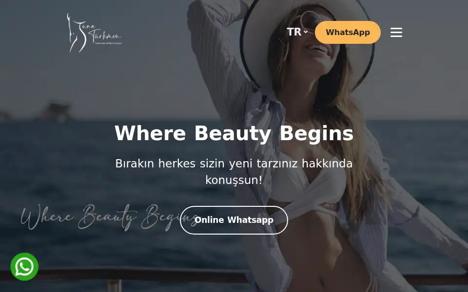 Screenshot of drtunaturkmen.com