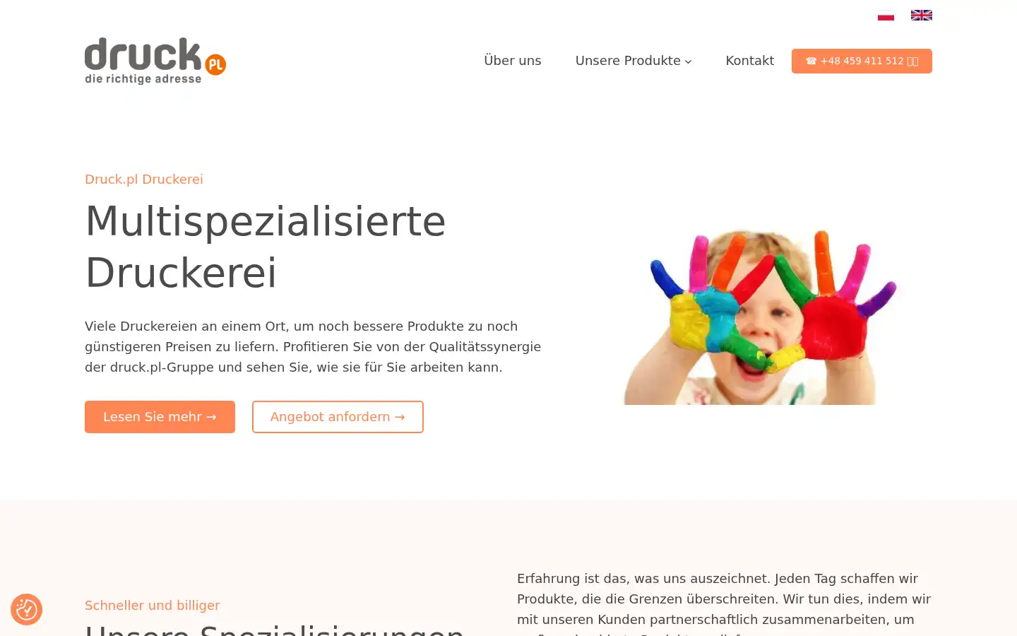 Screenshot of druck.pl