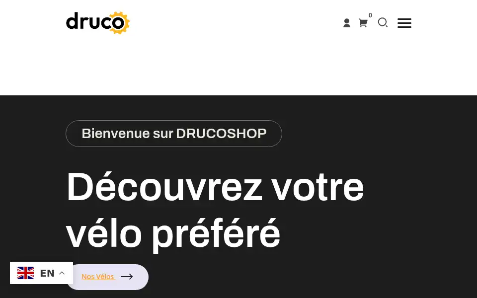 Screenshot of drucoshop.com