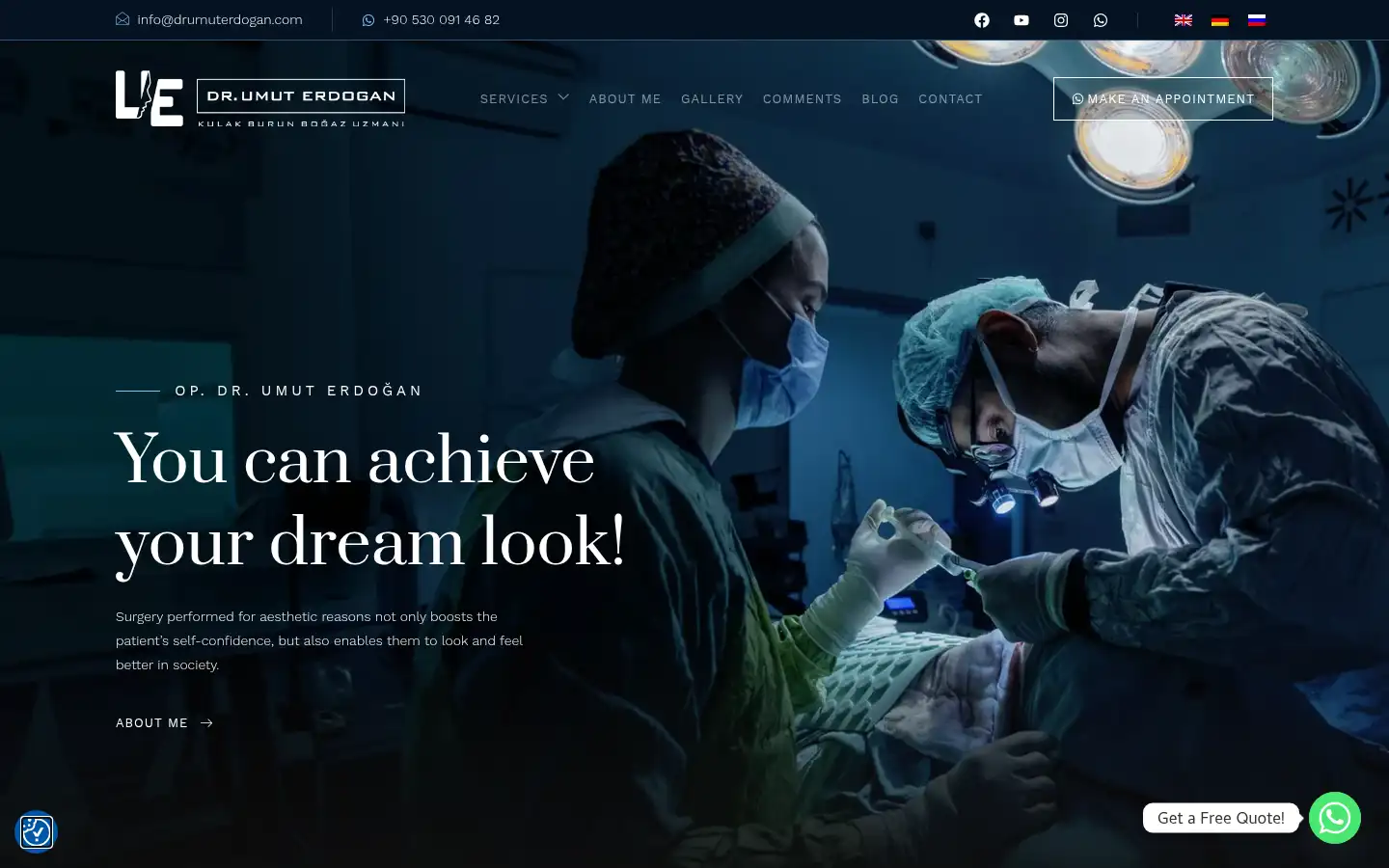 Screenshot of drumuterdogan.com