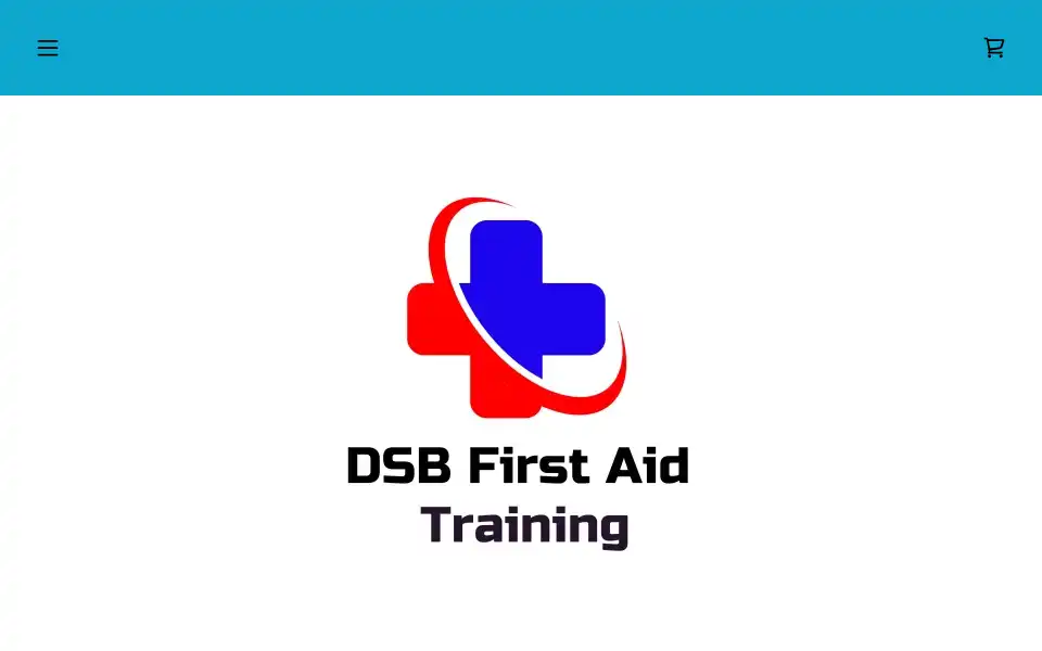 Screenshot of dsbfirstaid.co.uk