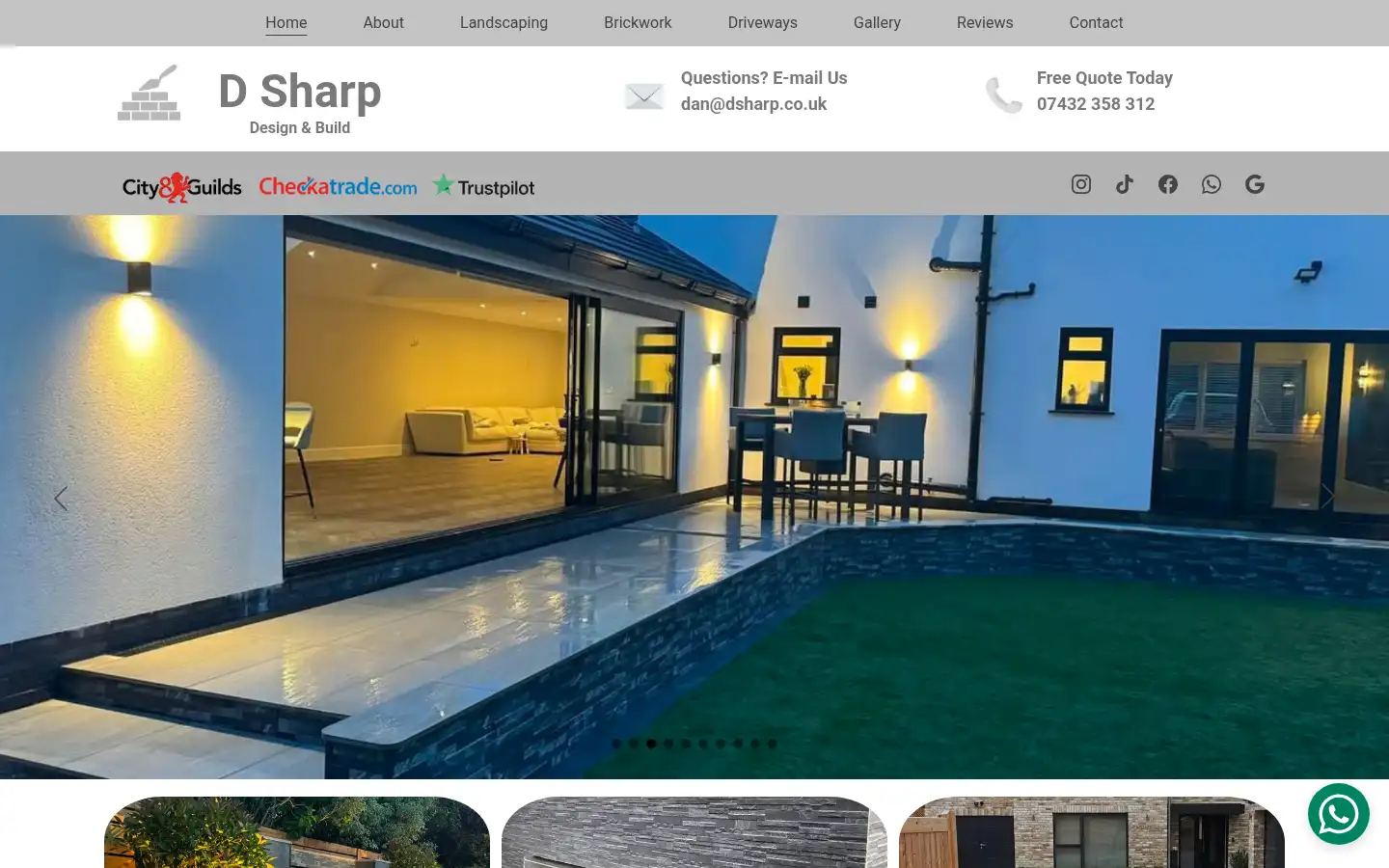 Screenshot of dsharp.co.uk