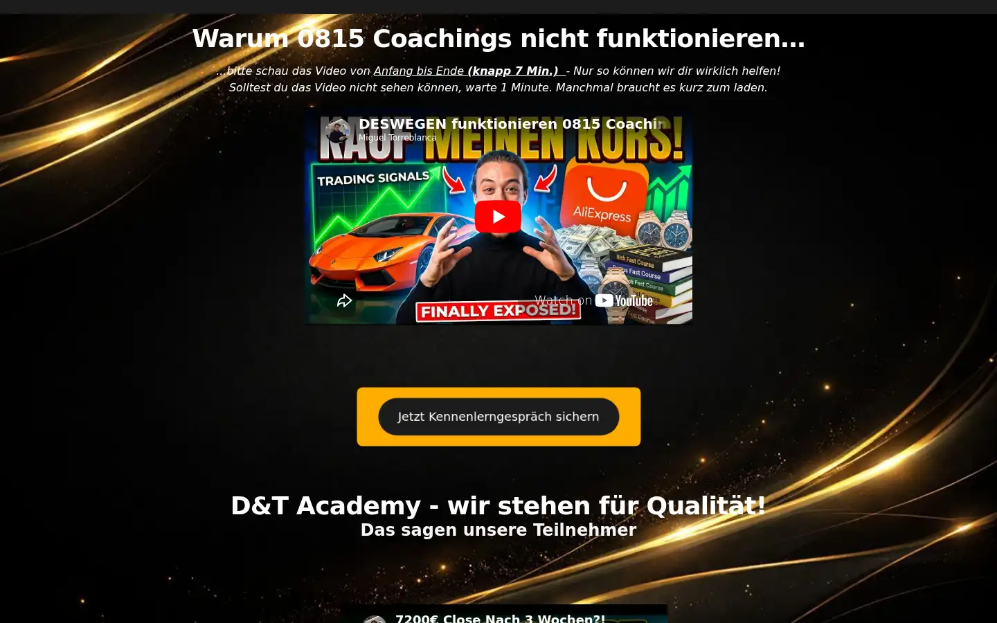 Screenshot of dt-academy.de