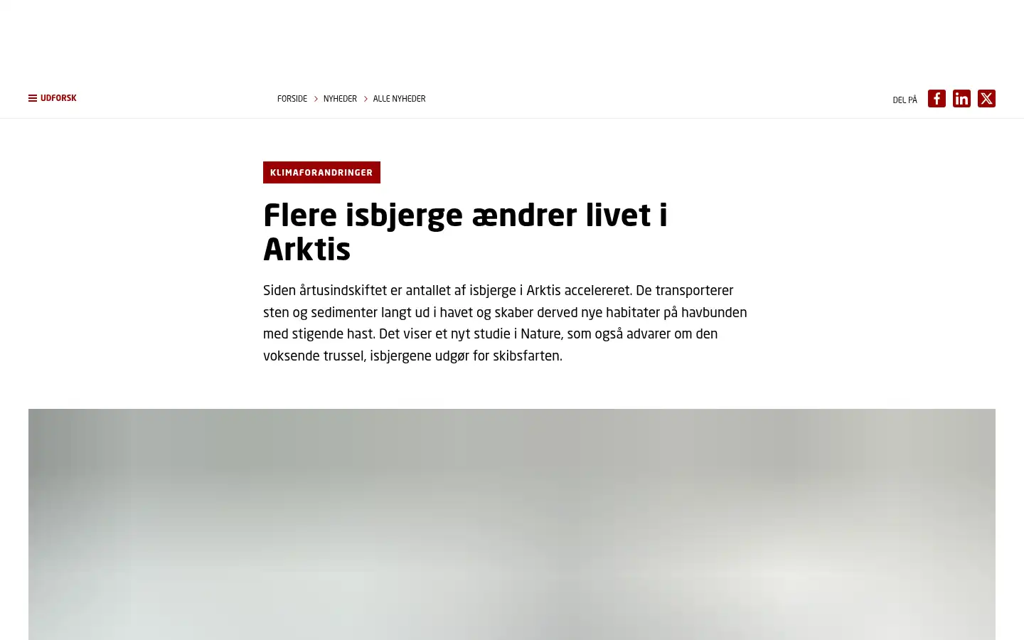 Screenshot of dtu.dk