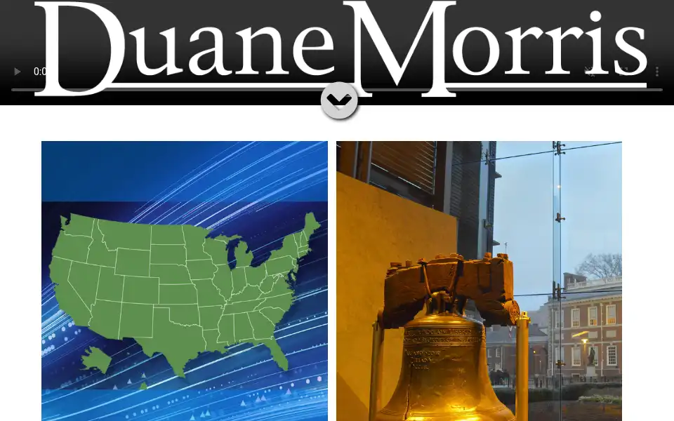 Screenshot of duanemorris.com