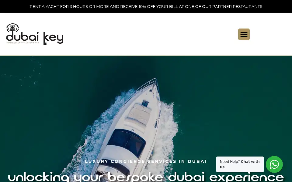 Screenshot of dubai-key.com