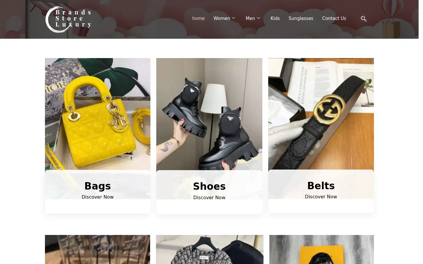 Screenshot of dubailuxurystore.com