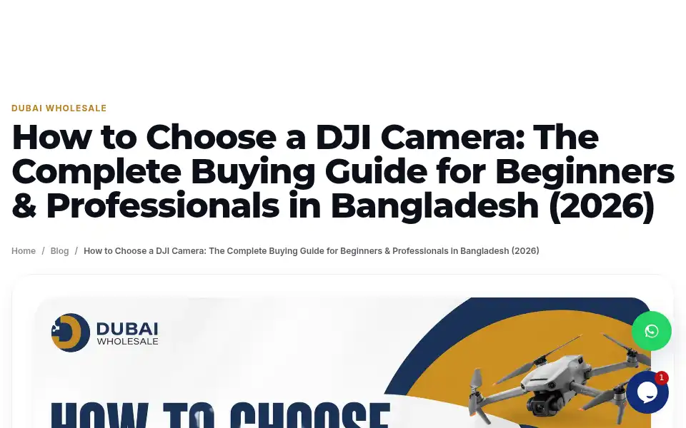 Screenshot of dubaiwholesale.com.bd