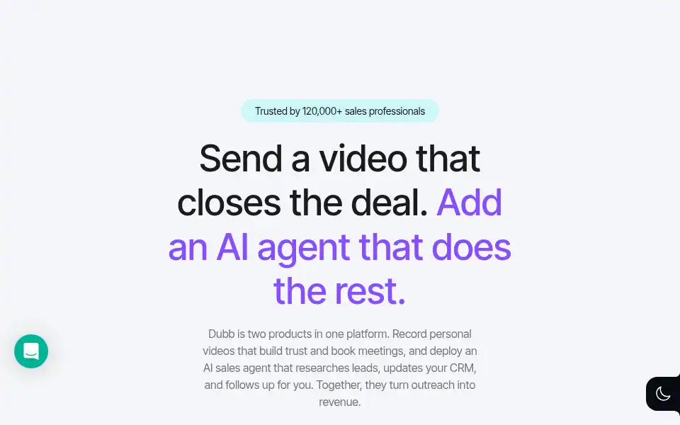 Screenshot of dubb.com