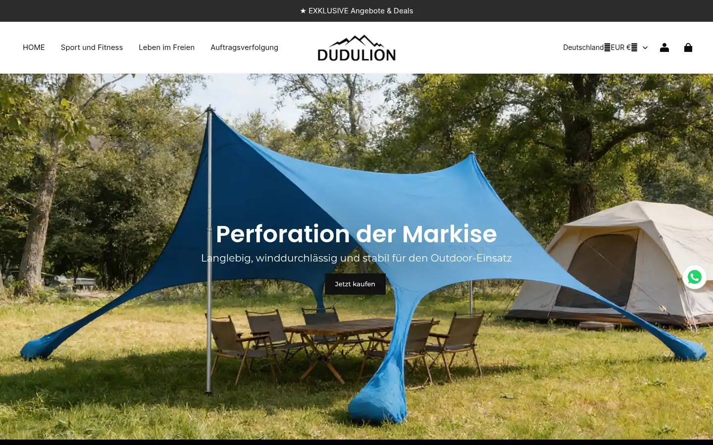 Screenshot of dudulion.com