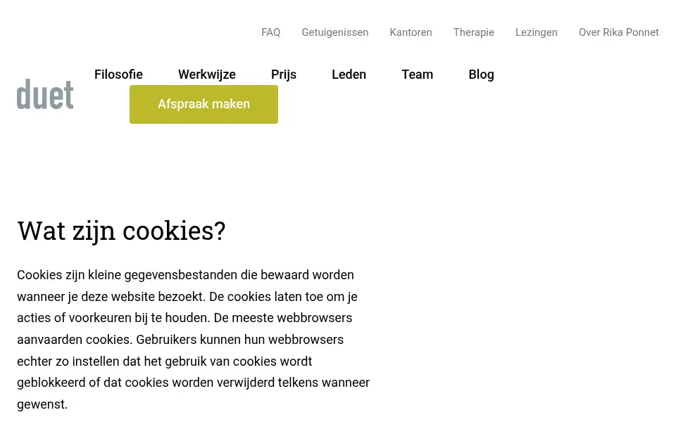 Screenshot of duetrelatiebemiddeling.be