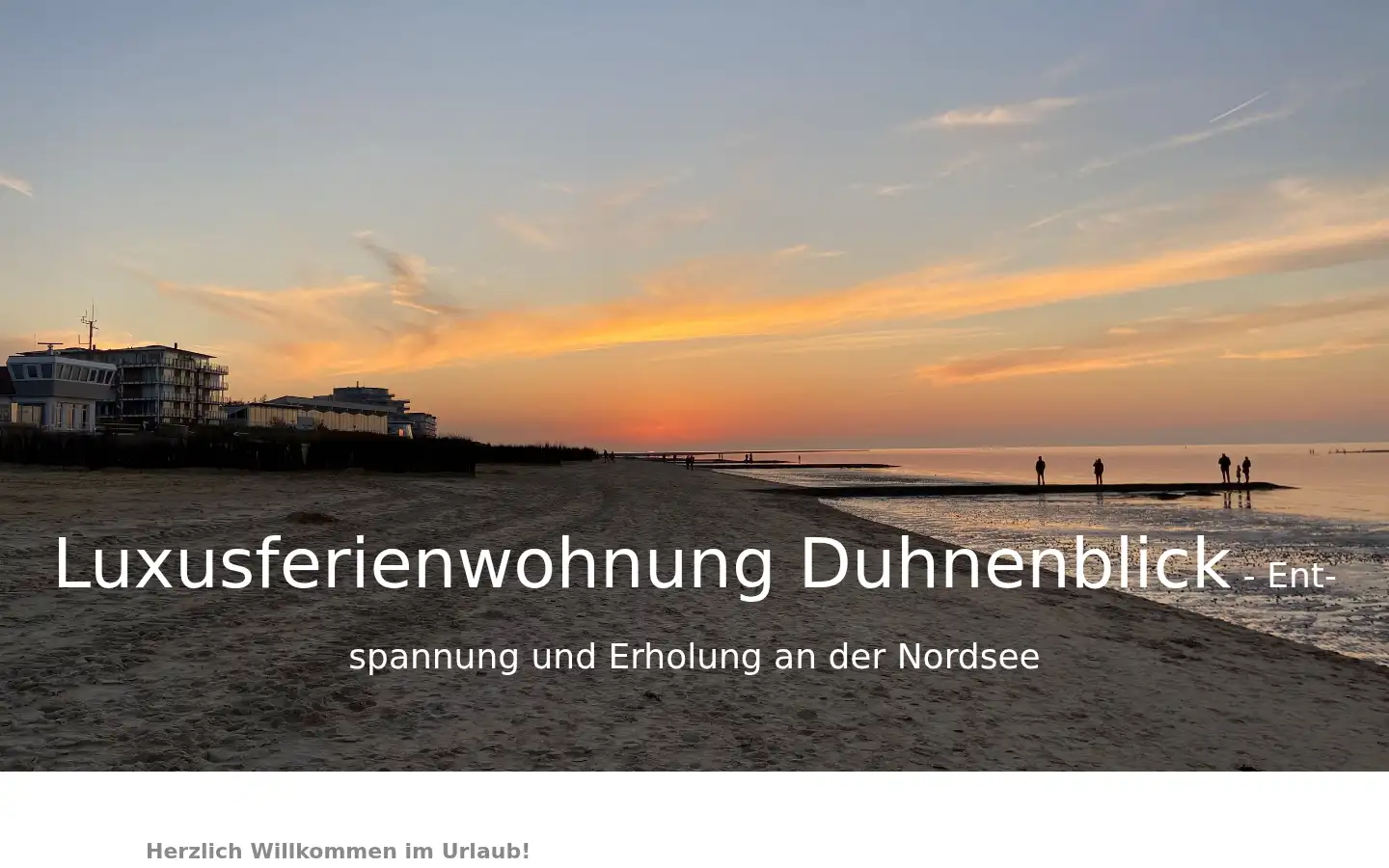 Screenshot of duhnenblick.de