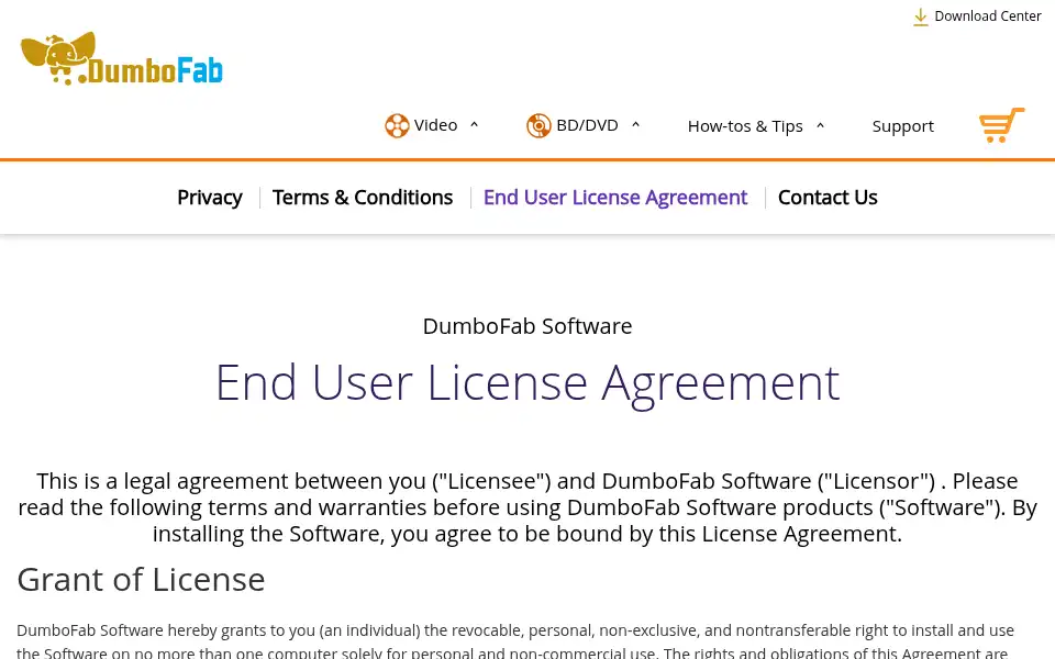 Screenshot of dumbofab.com