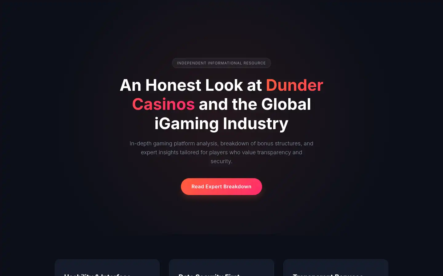 Screenshot of dunder-casino.g7.to