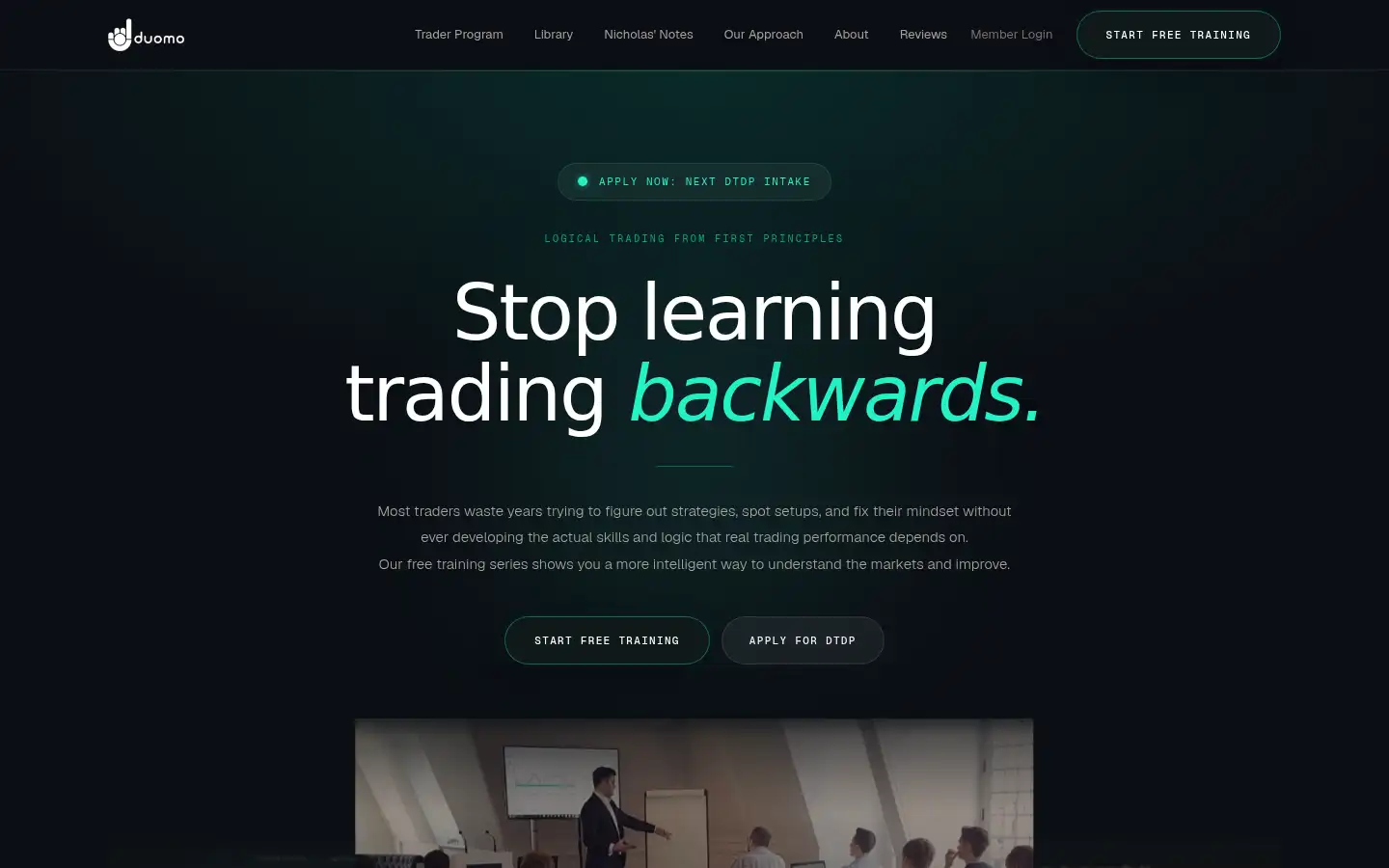 Screenshot of duomoinitiative.com