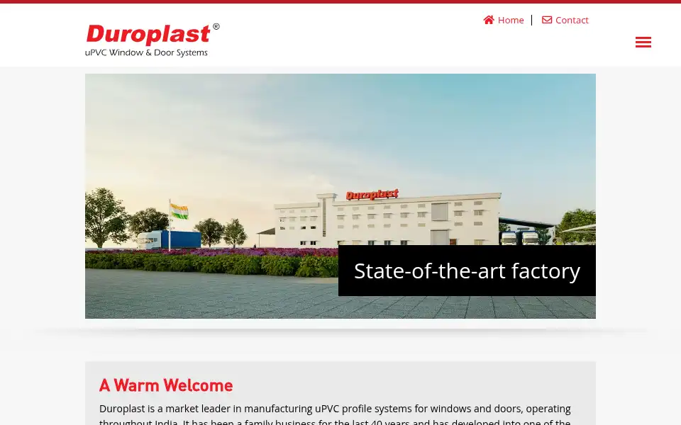 Screenshot of duroplast.in