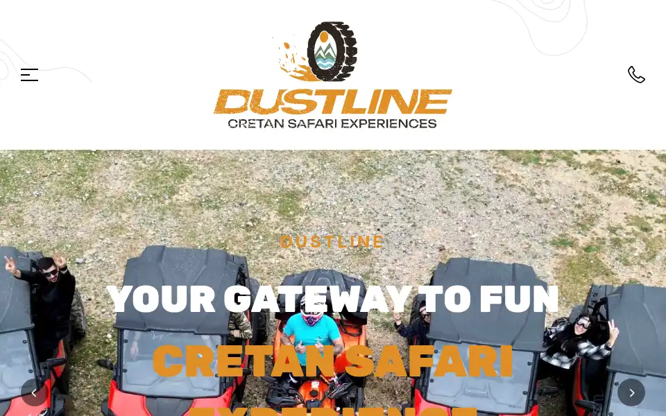 Screenshot of dustline.gr