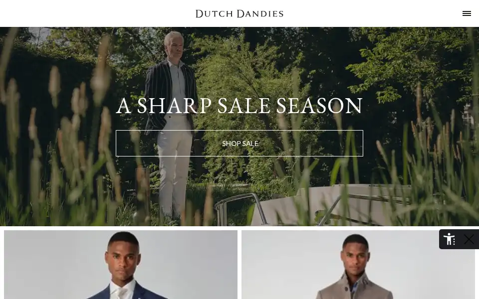 Screenshot of dutchdandies.nl