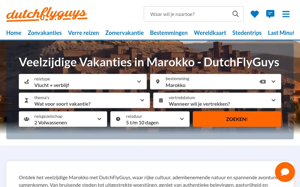 Screenshot of dutchflyguys.nl