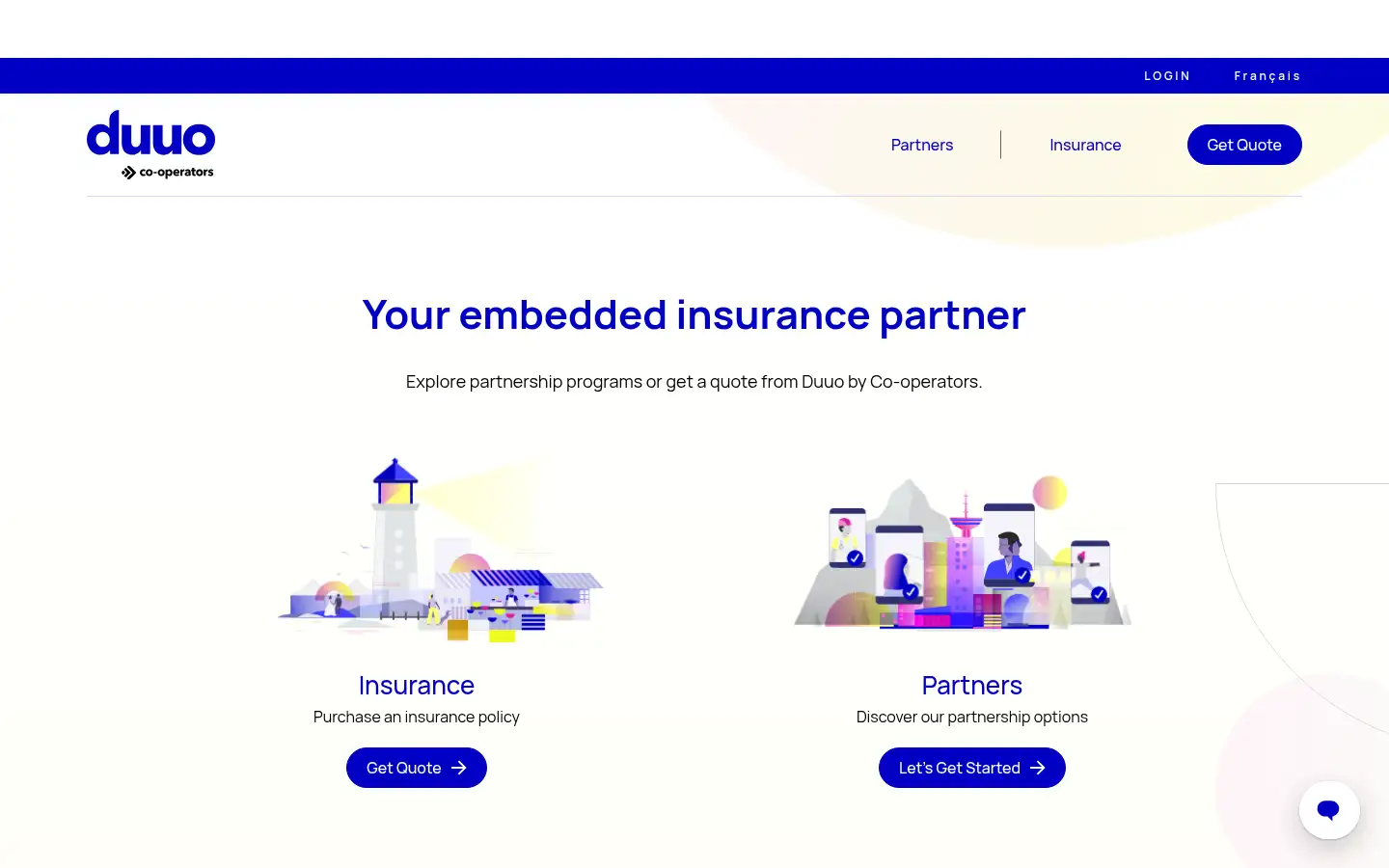 Screenshot of duuo.ca