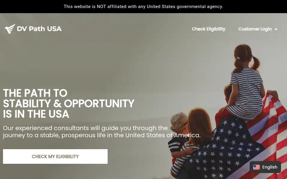 Screenshot of dvpathusa.com