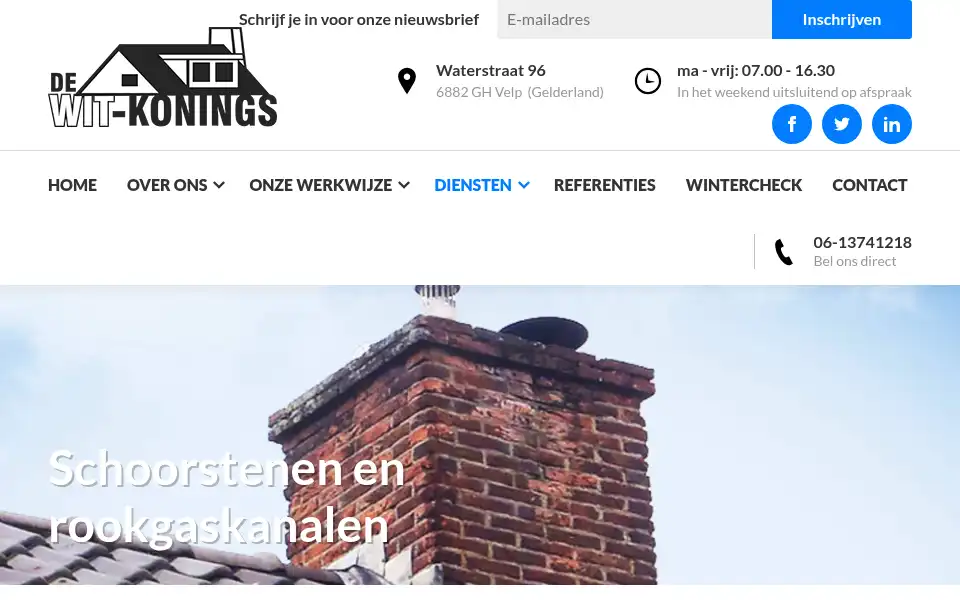 Screenshot of dwkd.nl