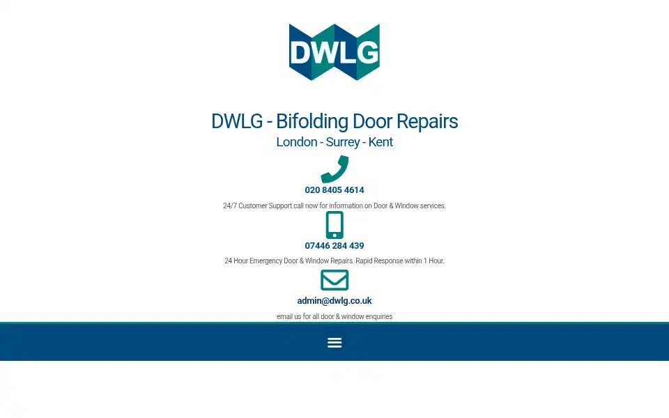 Screenshot of dwlg.co.uk
