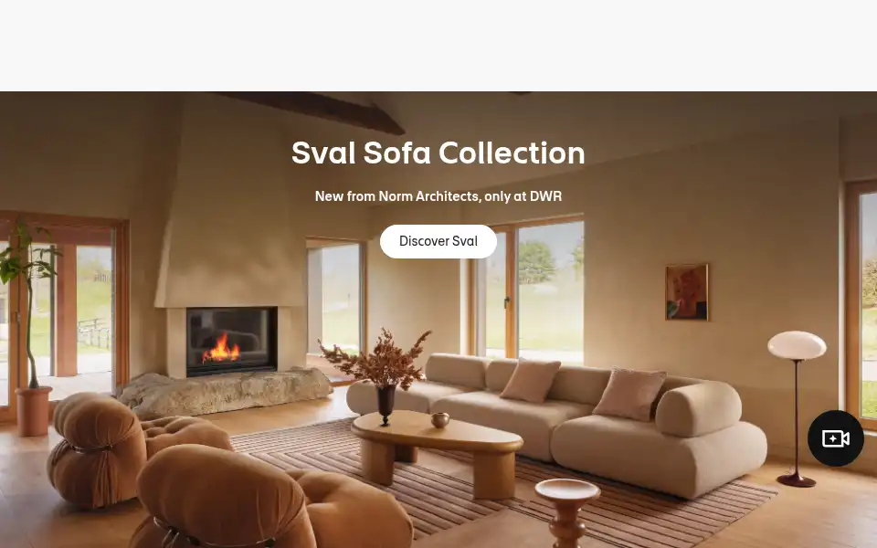 Screenshot of dwr.com