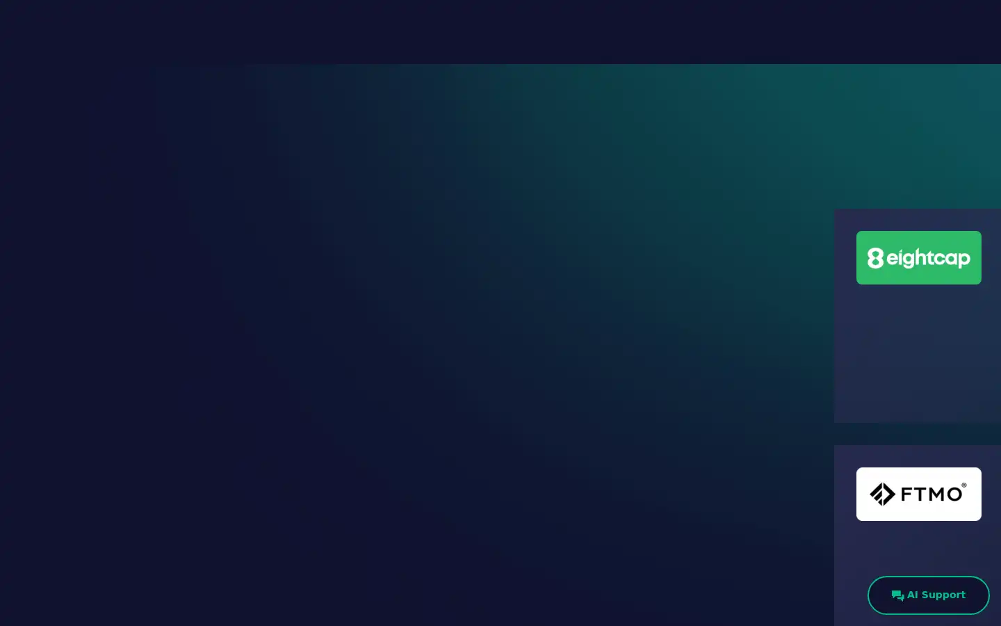 Screenshot of dx.trade