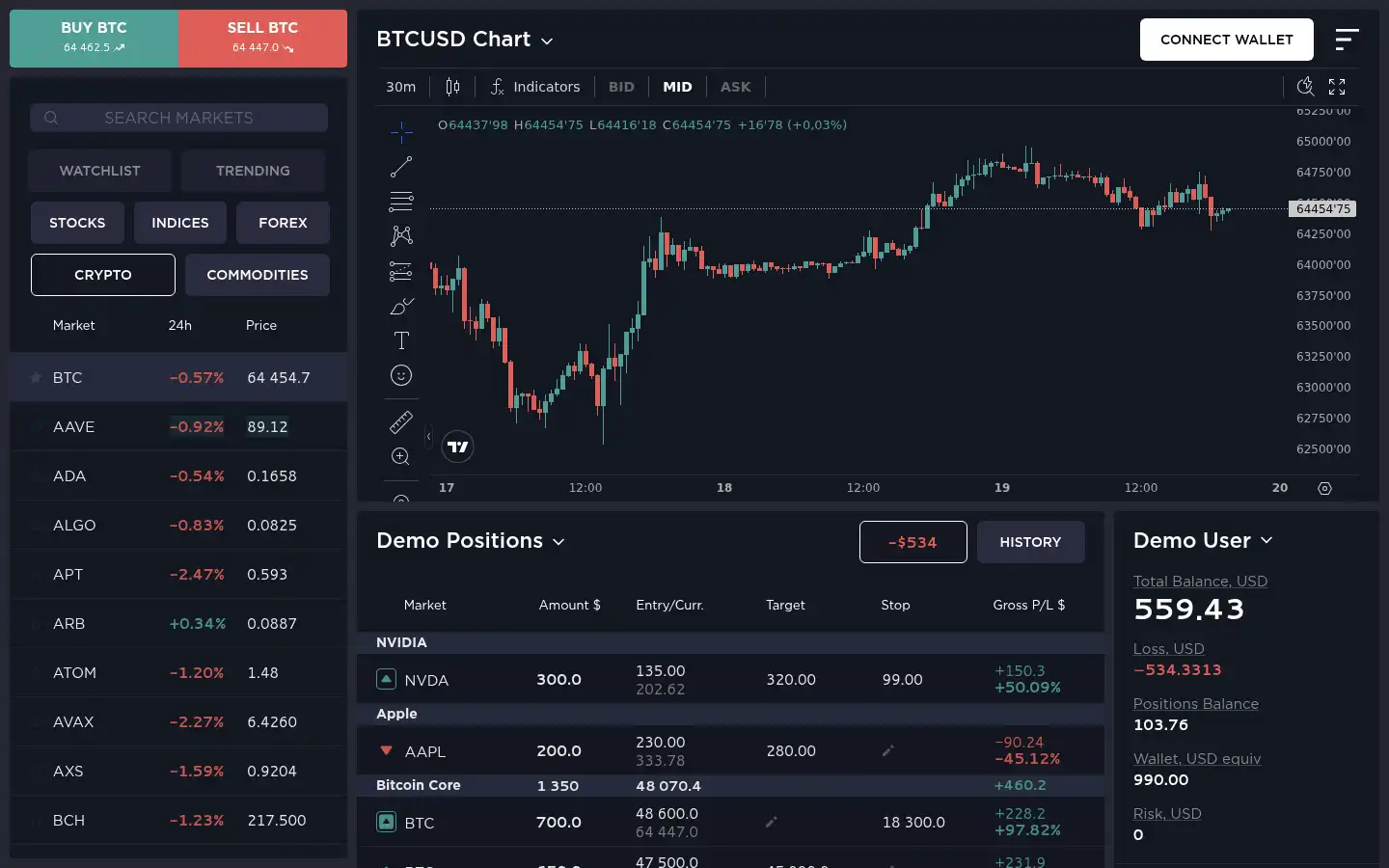 Screenshot of dxs.app