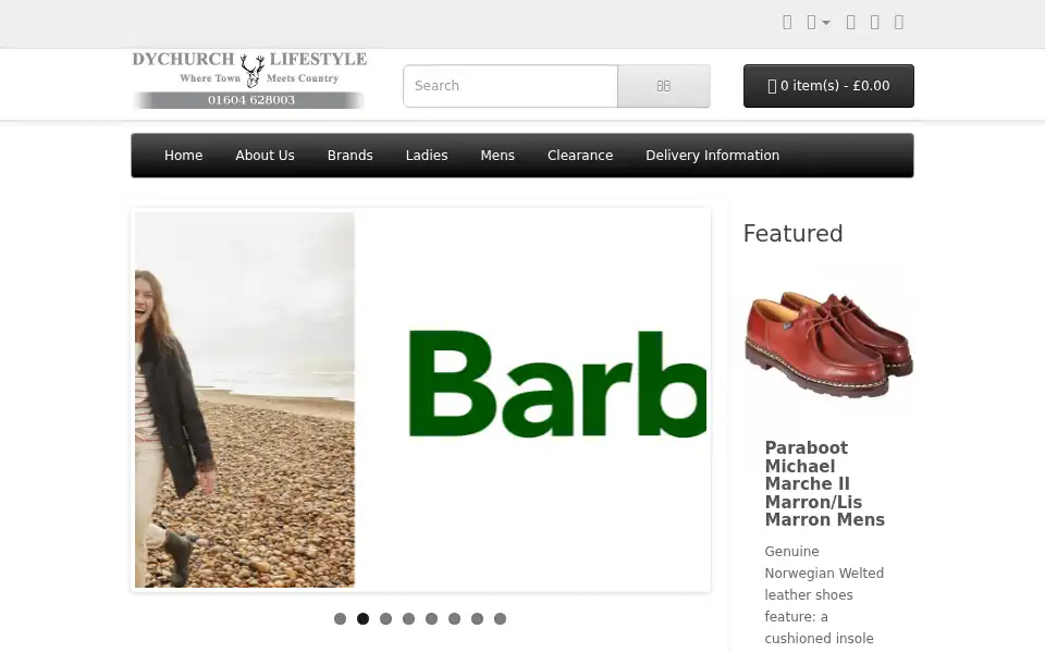 Screenshot of dychurchlifestyle.co.uk