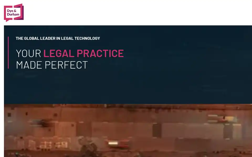 Screenshot of dyedurham.com
