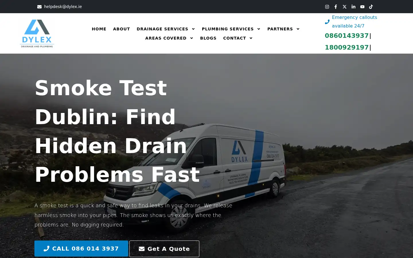 Screenshot of dylex.ie