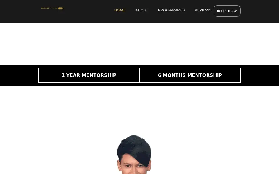 Screenshot of dynamitelifestyle.com